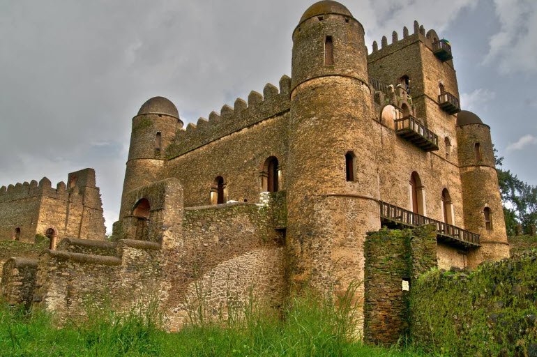 Fasil Ghebbi (Royal Enclosure), Gondar, Amhara Region, Ethiopia